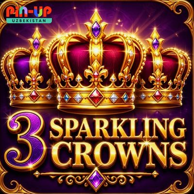 Onlayn kazino o‘yini «3 Sparkling Crowns» — katalog rasmi